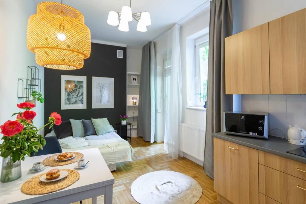 May C Studio W/Balcony Krakau Exterior foto
